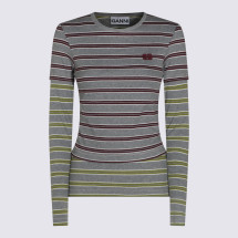 [GANNI] T-shirts Long Sleeve FW26 A1040472431