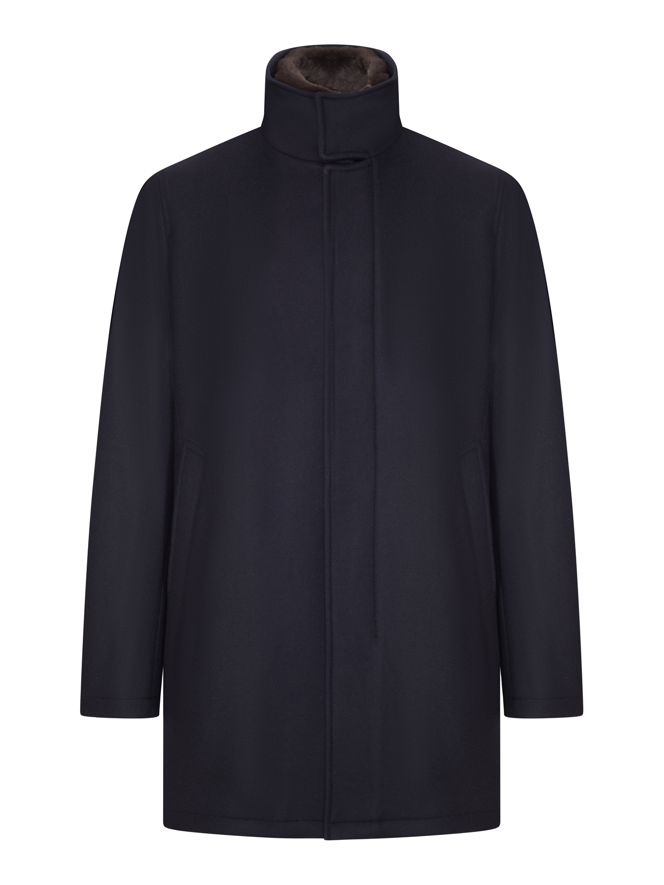 [Herno] Coat FW26 CA000214U333449200 BLU NAVY