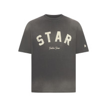 [GOLDEN GOOSE DELUXE BRAND] T-shirts Short Sleeve FW26 GUP01873P00241960666 CHARCOAL