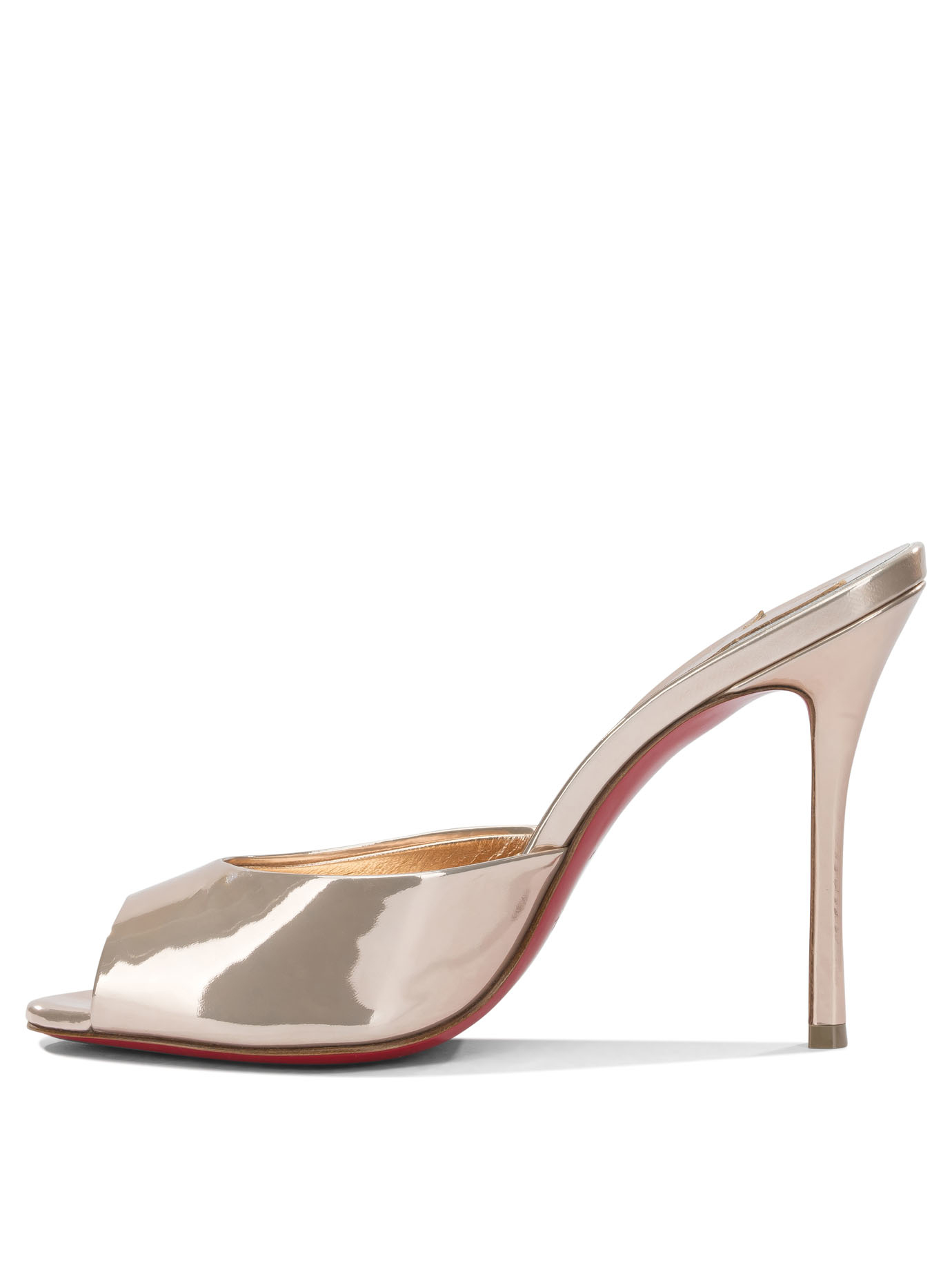 [Christian Louboutin] Mules FW26 3260151F608ME DOLLY 100 SPECCHIO SAT