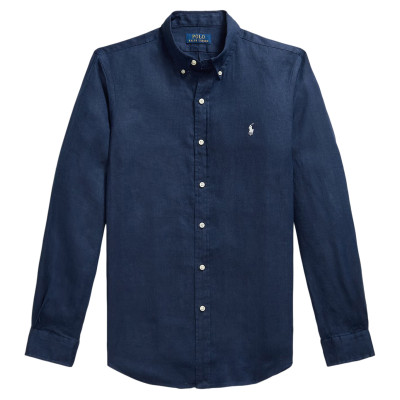 [Polo Ralph Lauren] Shirts Long Sleeve FW26 7107722900022WDE RL NAVY