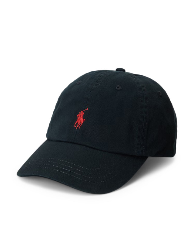 [Polo Ralph Lauren] Hat FW26 7105485240123AKG BLACK RED