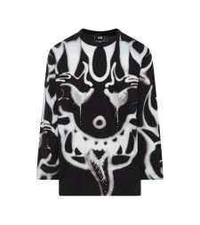 [Y-3] T-shirts Long Sleeve FW26 KQ8582  BLACK
