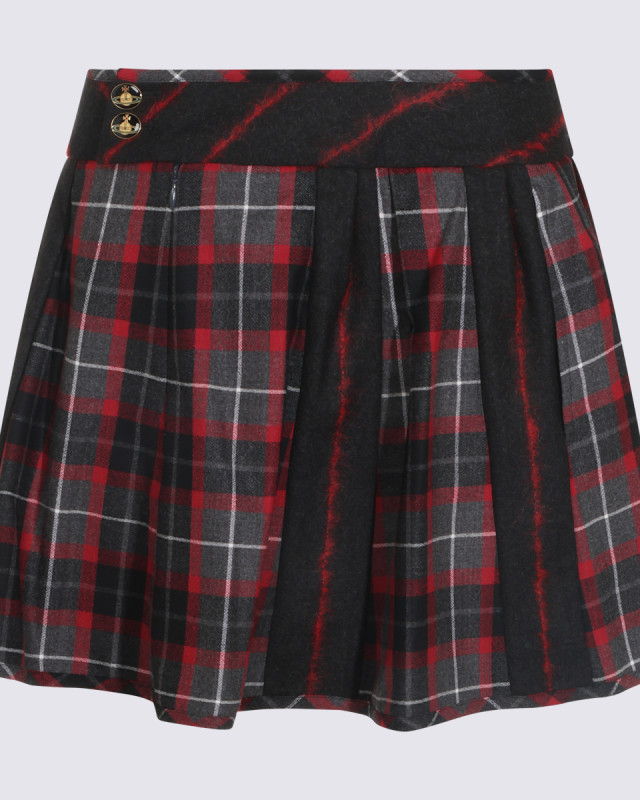 [Vivienne Westwood] Midi skirt FW26 1K01003HW01NGP210