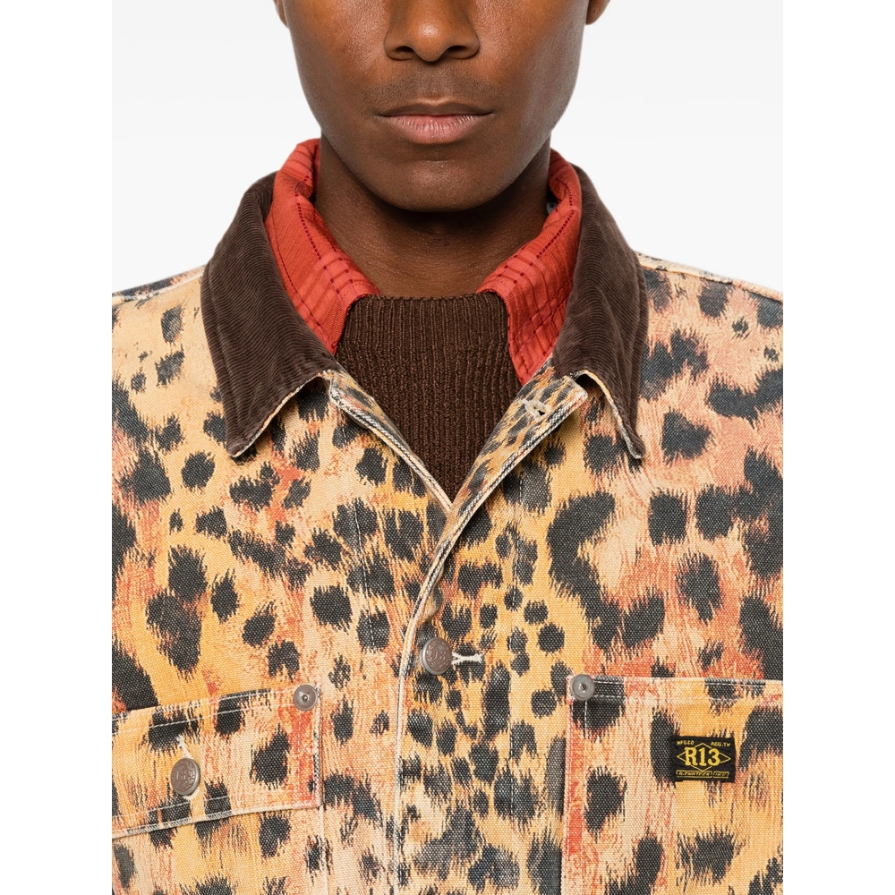 [R13] Jacket FW26 R13WD225 D493A ORLEO