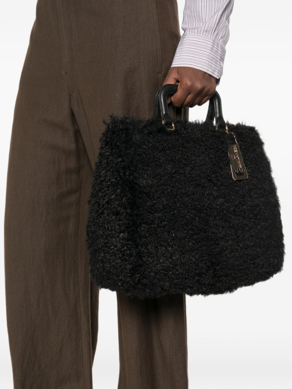 [LA MILANESA] Tote bag FW26 AMALNERO