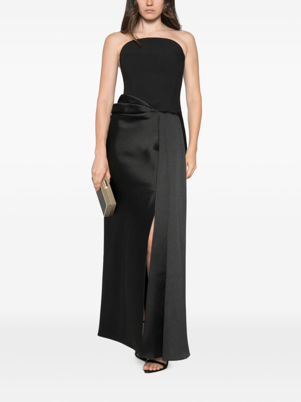 [Solace London] Sleeveless dress FW26 OS49004BLACK