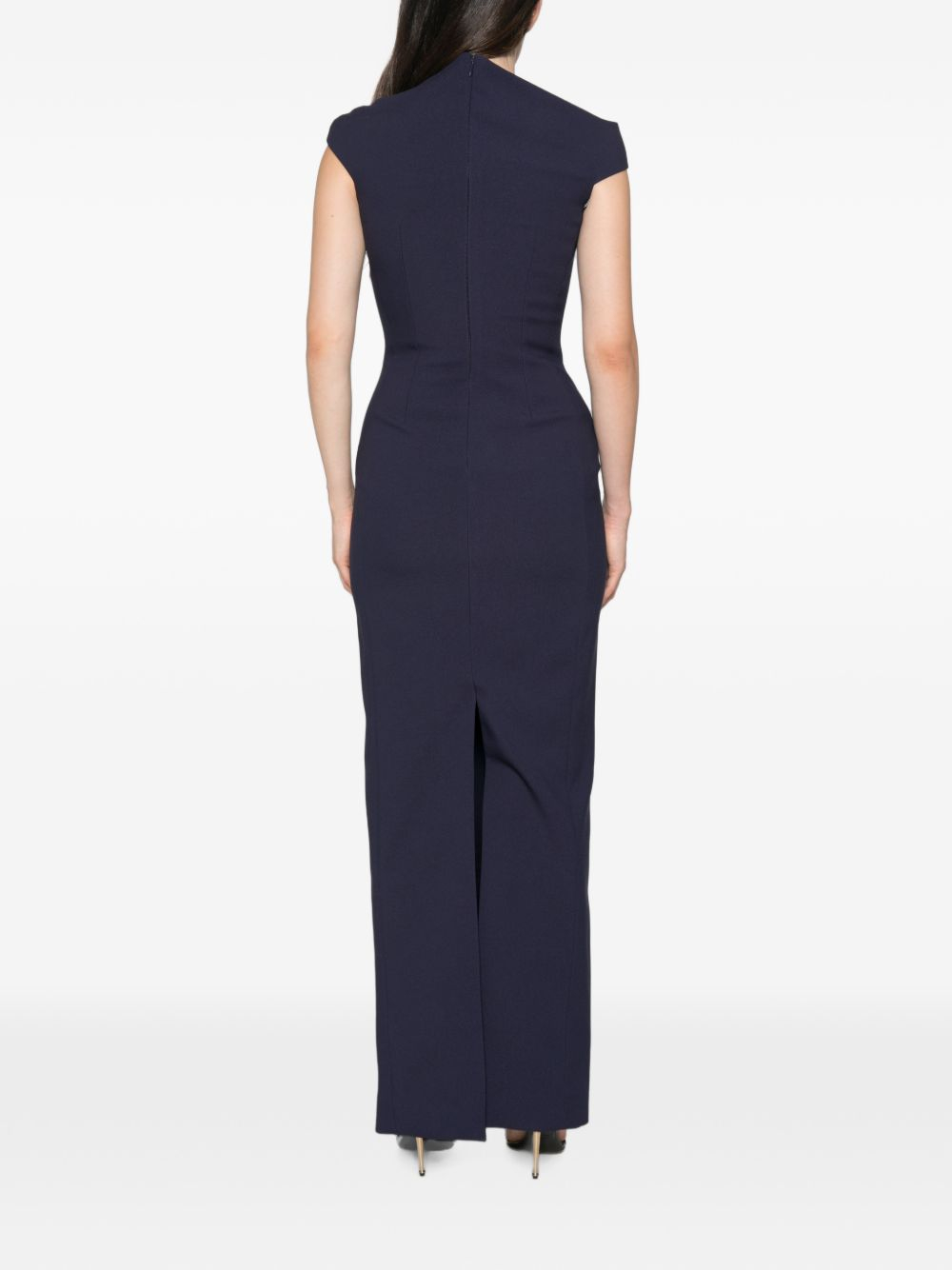 [Solace London] Sleeveless dress FW26 OS49022NAVY
