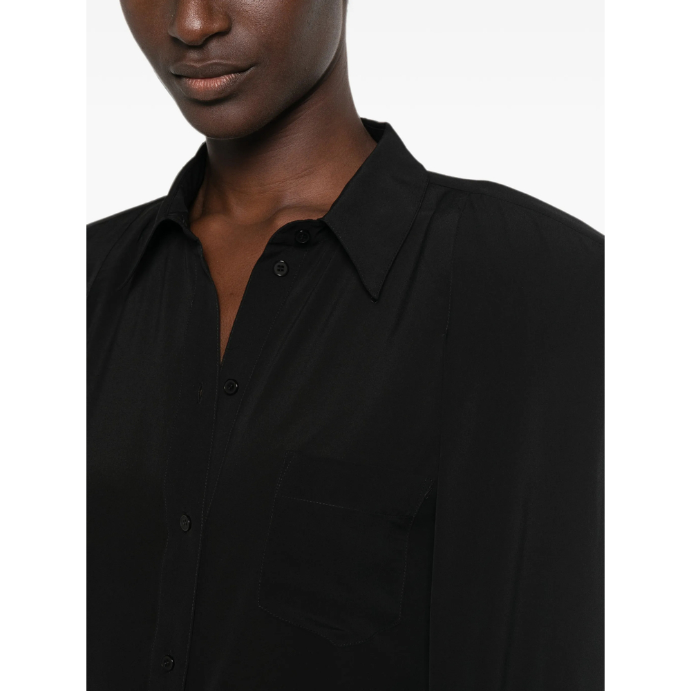 [Iro] Shirts Long Sleeve FW26 FOXIE WP18 BLA01