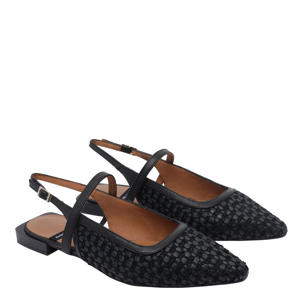 [ANGEL ALARCON] Pumps SS26 26002530BZAPATOS NEGROS