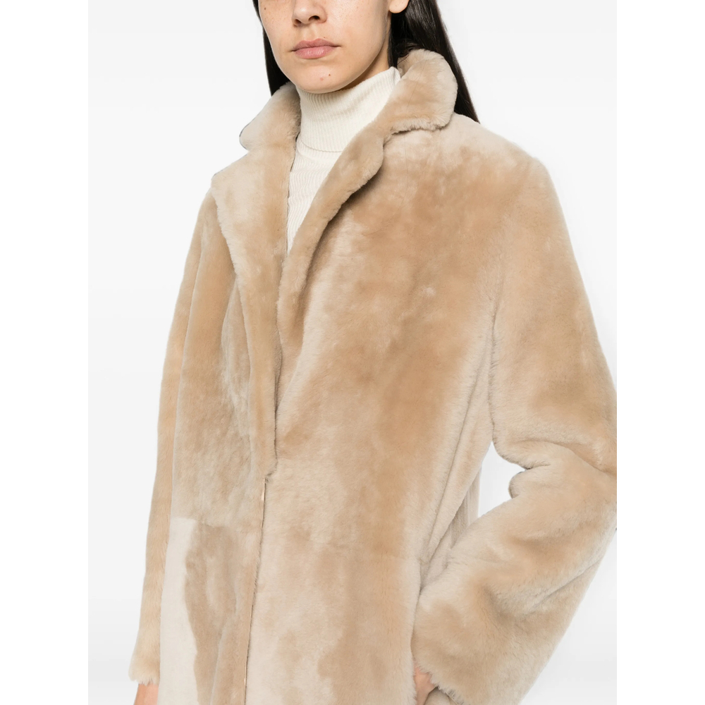 [Yves Salomon] Leather Jacket FW26 21WYM60504MESI  A2329