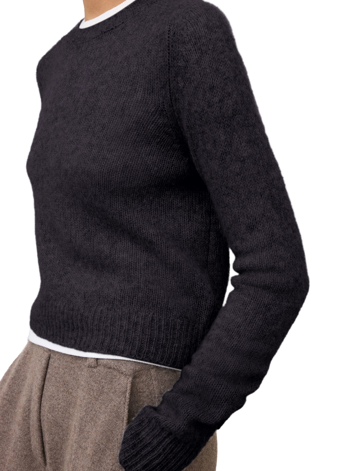 [Lisa Yang] Knitwear FW26 2026021BL BLACK