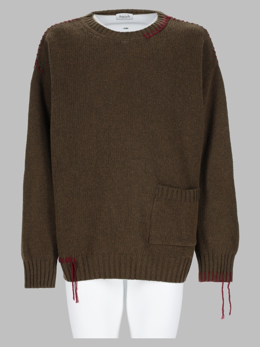 [AMISH] Knitwear FW26 AMX233CV34_XXXXC0752