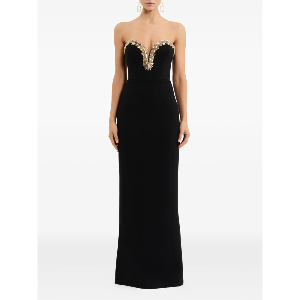 [Rebecca Vallance] Sleeveless dress FW26 2602-1589  BLACK