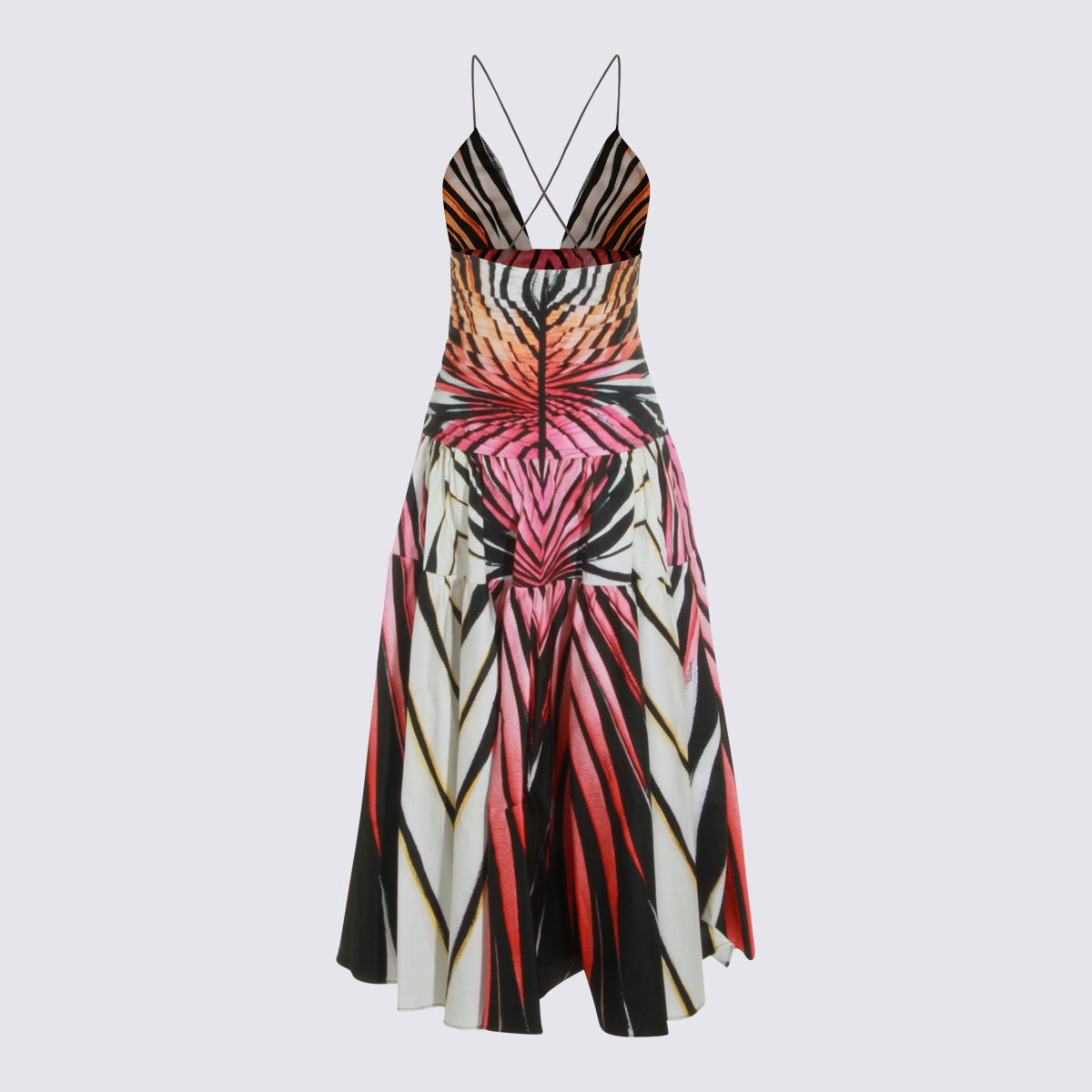 [ROBERTO CAVALLI] Sleeveless dress FW26 XKT1303AM3301510