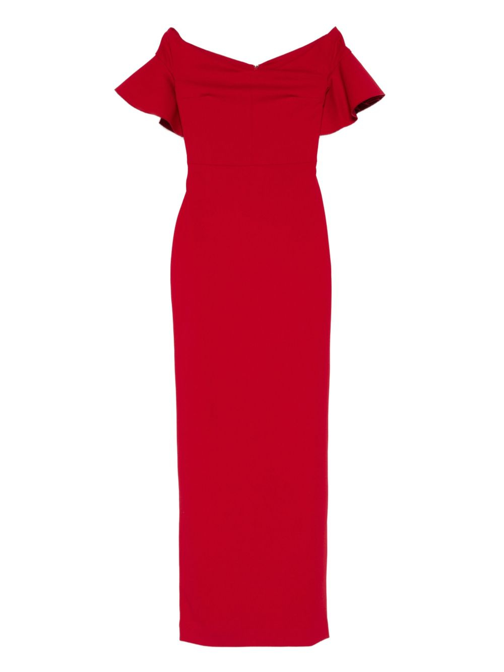 [Solace London] Short sleeve dress FW26 OS46003SCARLET