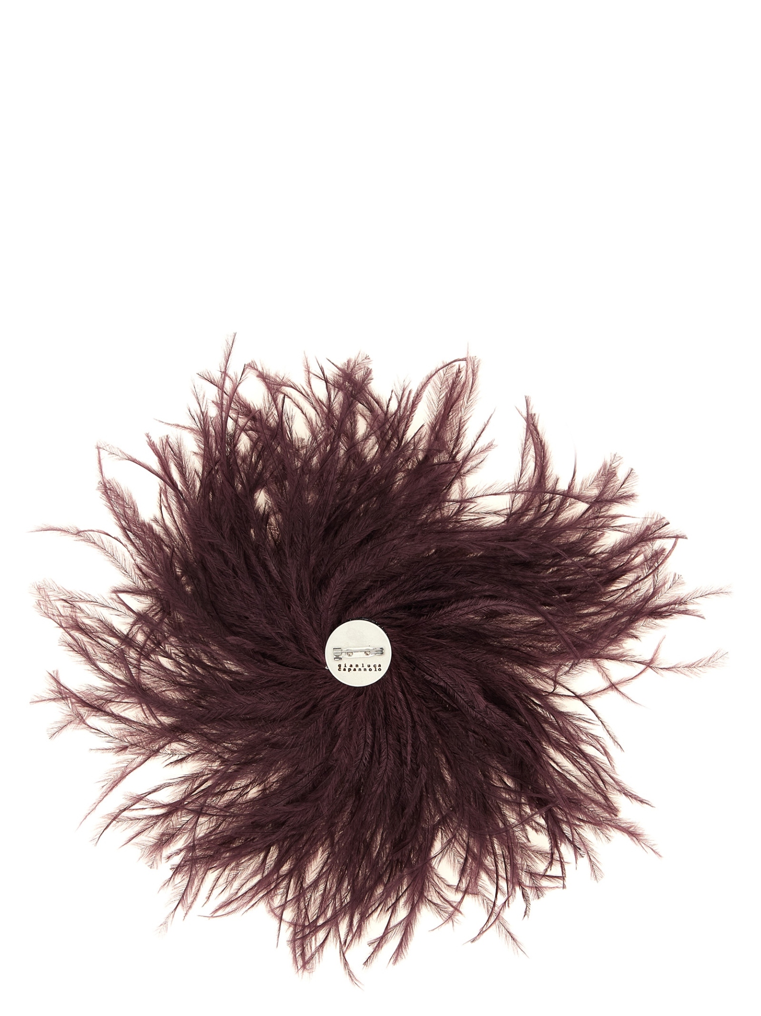 [Gianluca Capannolo] Brooch FW26 26IC700500FAUBERGINE