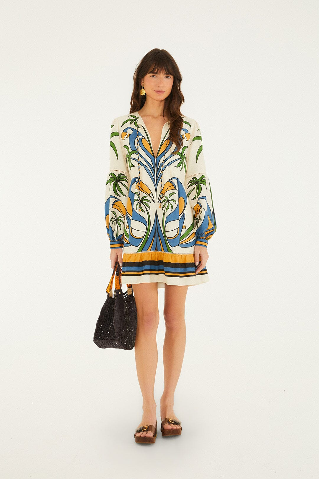 [Farm Rio] Long sleeve dress FW26 35547126009