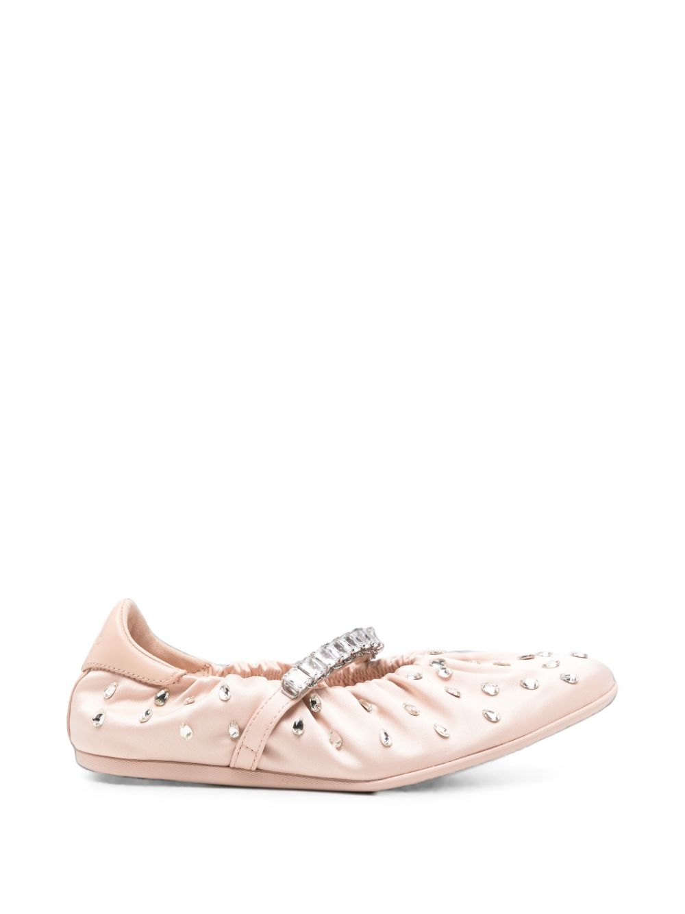 [Jimmy Choo] Flat shoes FW26 JADEBALLERINAQEPMACARON/CRYSTAL