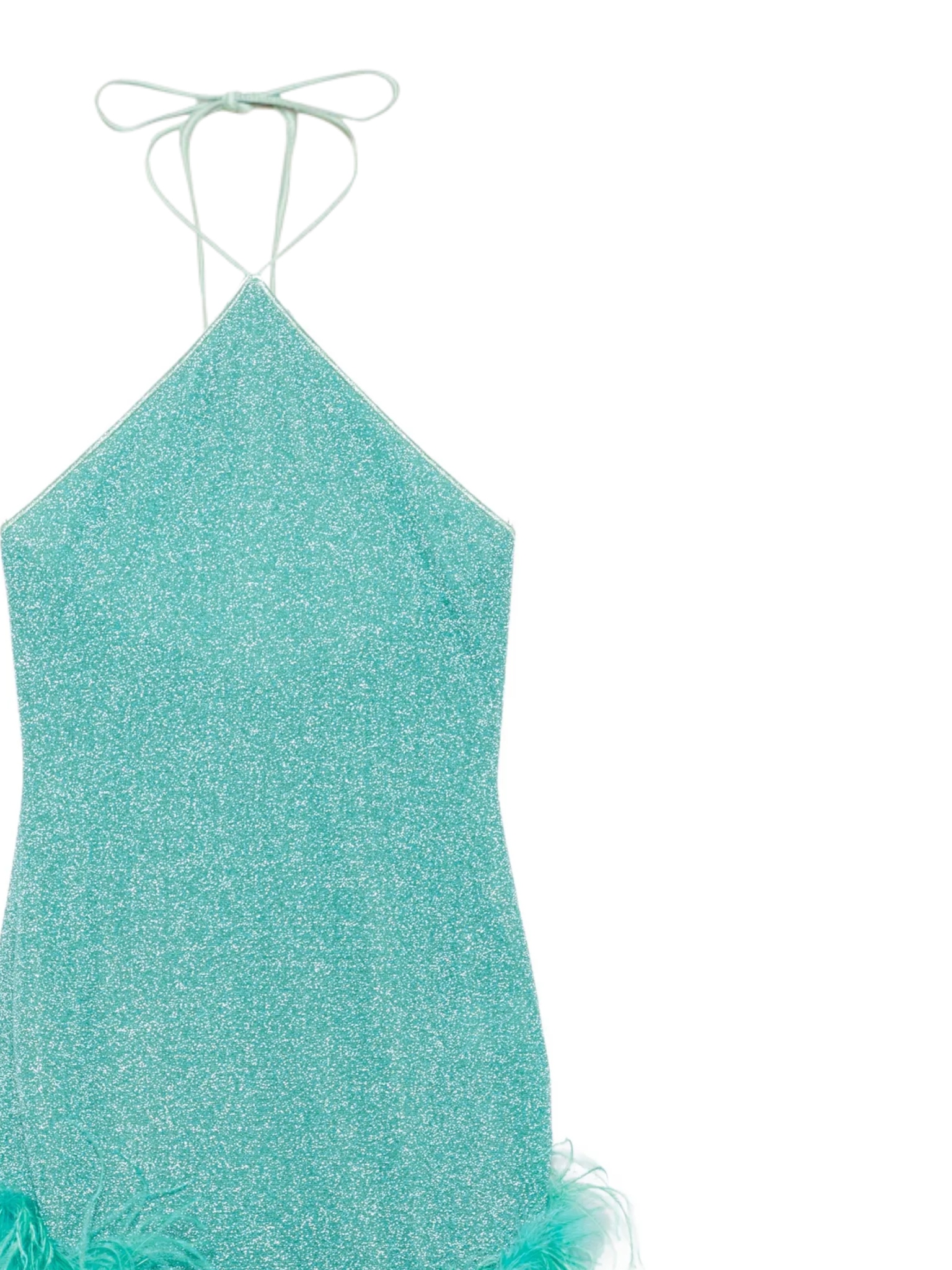 [OSEREE] Sleeveless dress FW26 LLTF268SEA TURQUOISE