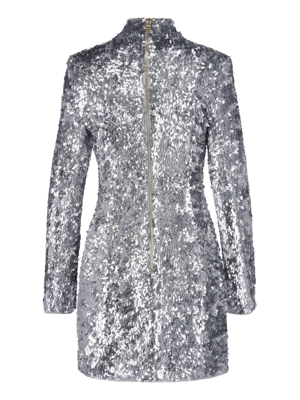 [Balmain] Long sleeve dress FW26 HF1R8980XM119FC