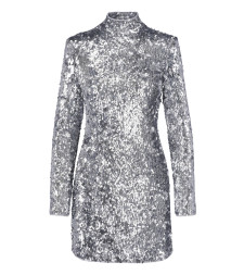 [Balmain] Long sleeve dress FW26 HF1R8980XM119FC