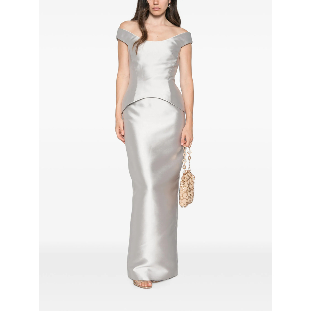 [Solace London] Sleeveless dress FW26 OS49024  PLATI
