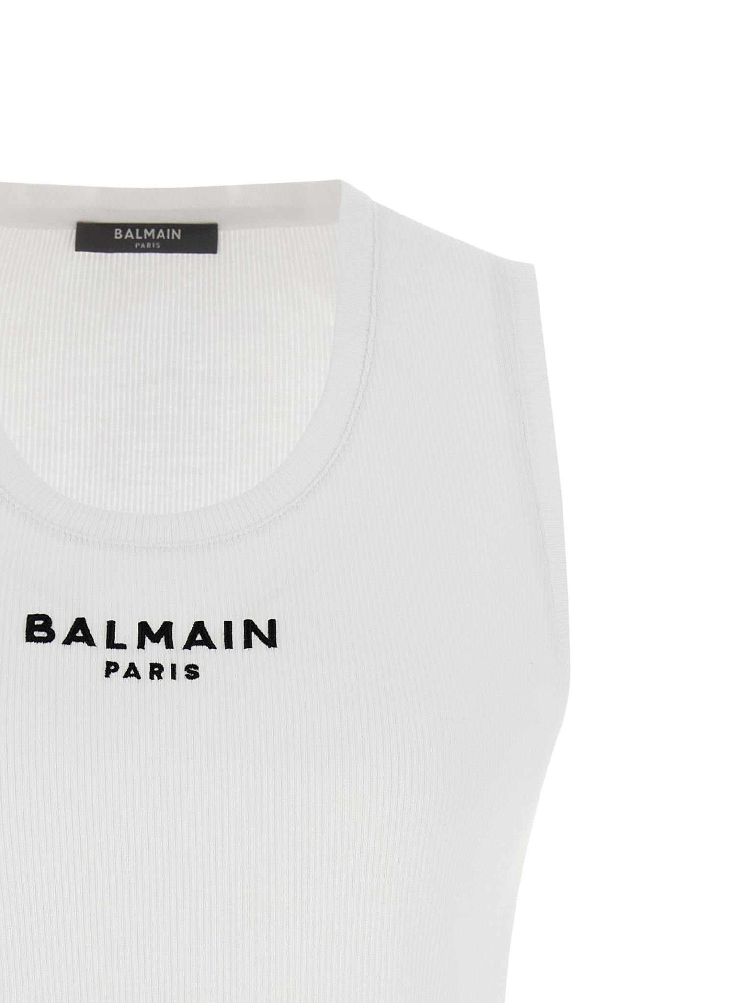 [Balmain] T-shirts Sleeveless FW26 HF1EB075BD10GAB