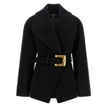 [Balmain] Coat FW26 HF1UA215WC700PA