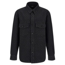 [Balmain] Shirts Long Sleeve FW26 HH1HC160DG40ELR