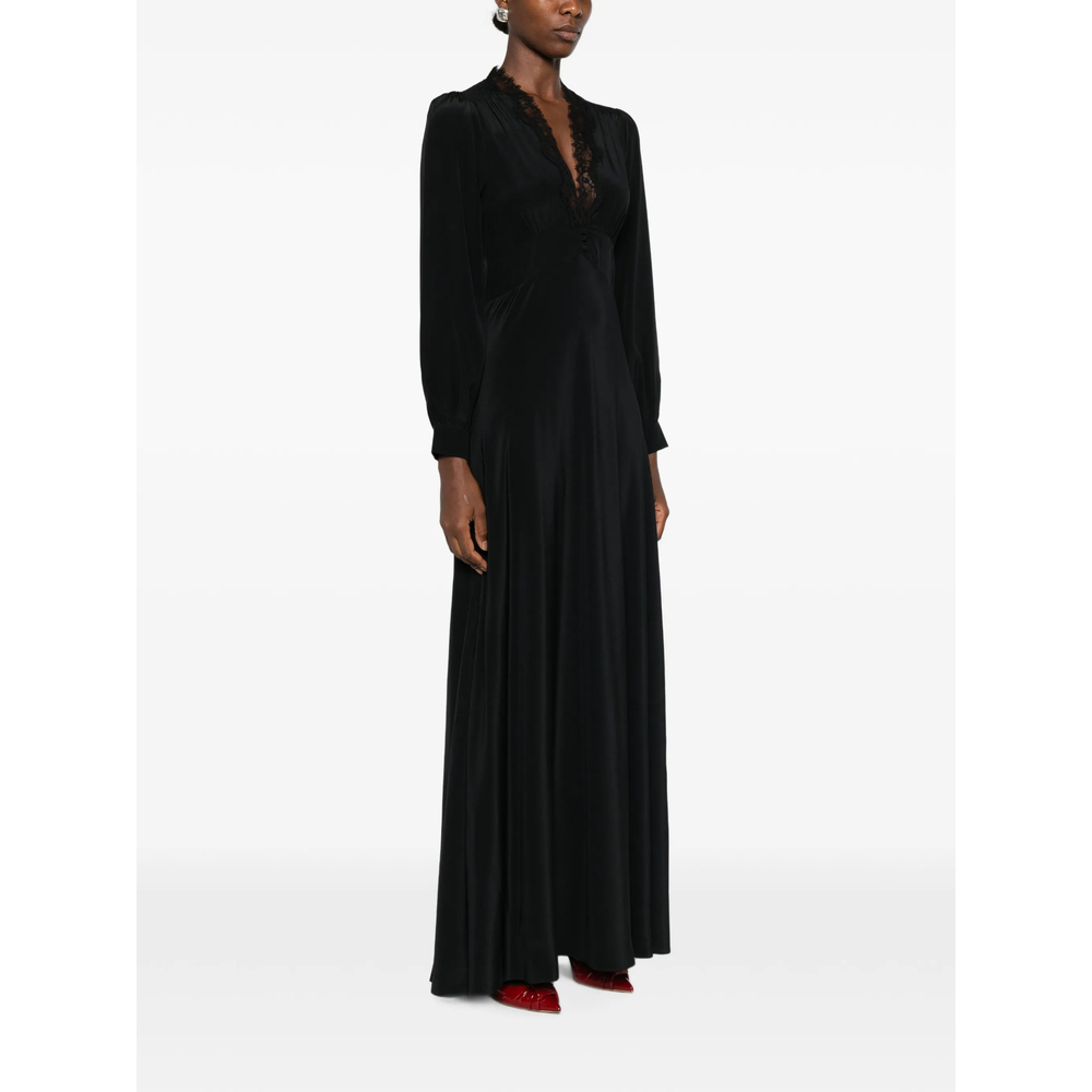 [Rixo] Long sleeve dress FW26 EMORY  BLACK