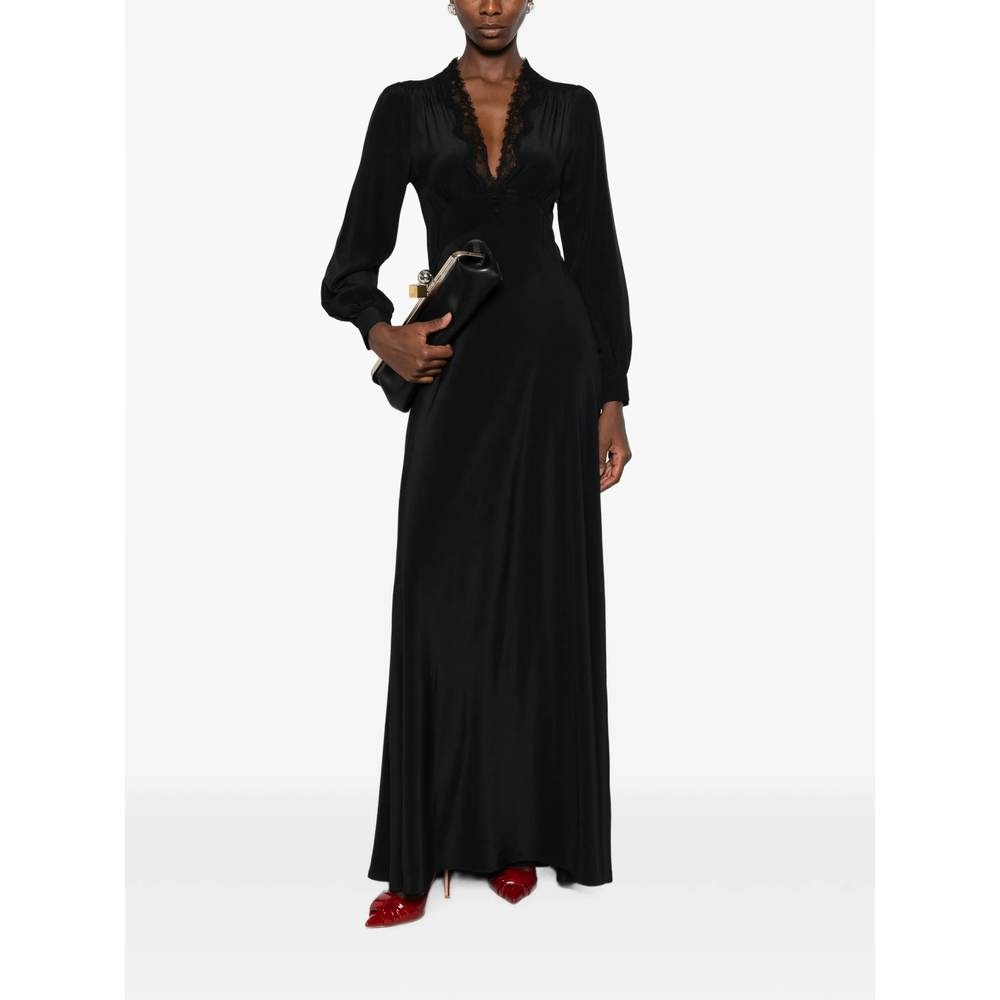 [Rixo] Long sleeve dress FW26 EMORY  BLACK
