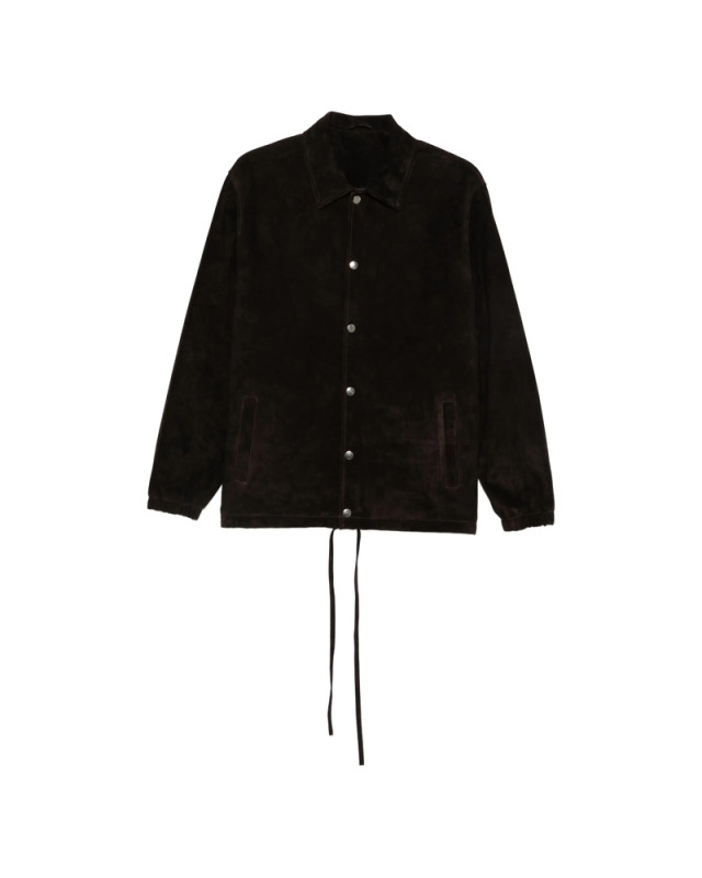 [Giorgio Brato] Leather Jacket FW26 GU27F24003BCSD  TMORO