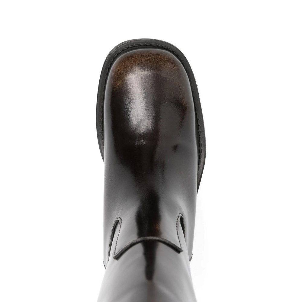 [ALOHAS] Long Boots FW26 S100550-02  BROWN