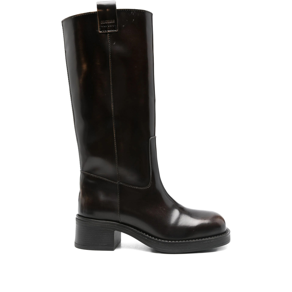 [ALOHAS] Long Boots FW26 S100550-02  BROWN