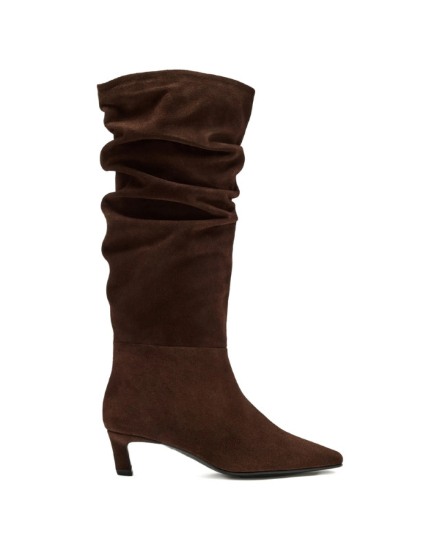 [ALOHAS] Long Boots FW26 S101173-02  BROWN