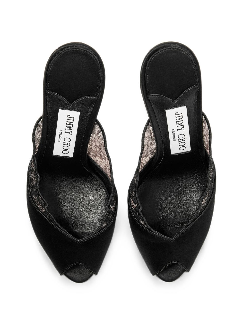 [Jimmy Choo] Sandals FW26 BRIGITTEMULE100WANBLACK/BLACK
