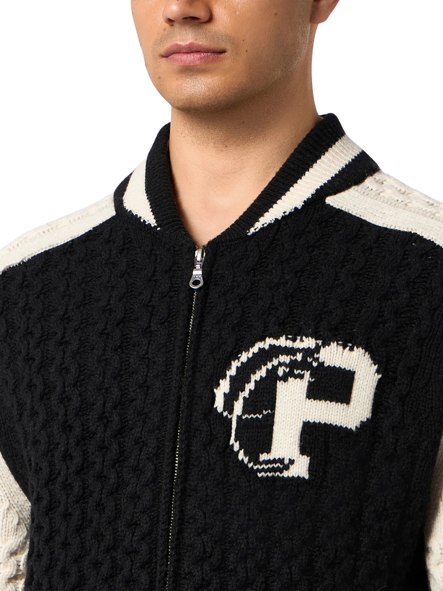 [Philipp Plein] Bomber Jacket FW26 FAFC MKB0185 PKN002N