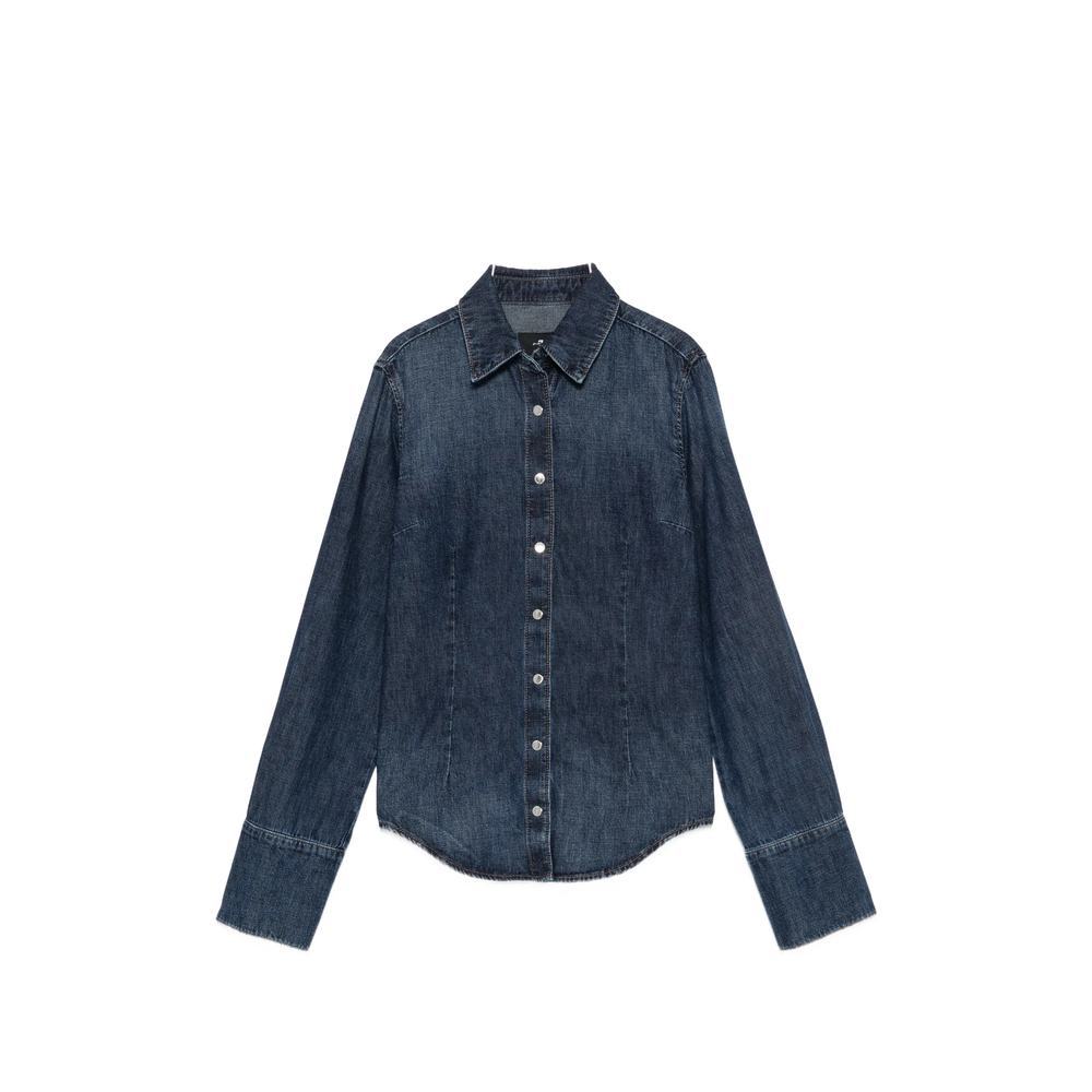 [7 FOR ALL MANKIND] Shirts Long Sleeve FW26 7UEK0H08 CLEAR 3S0
