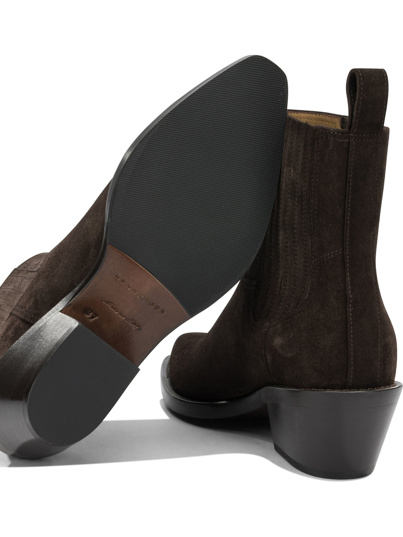 [Henderson Baracco] Ankle Boots FW26 ALLYSON.S.369DSUEDE MODICA ANTICATO