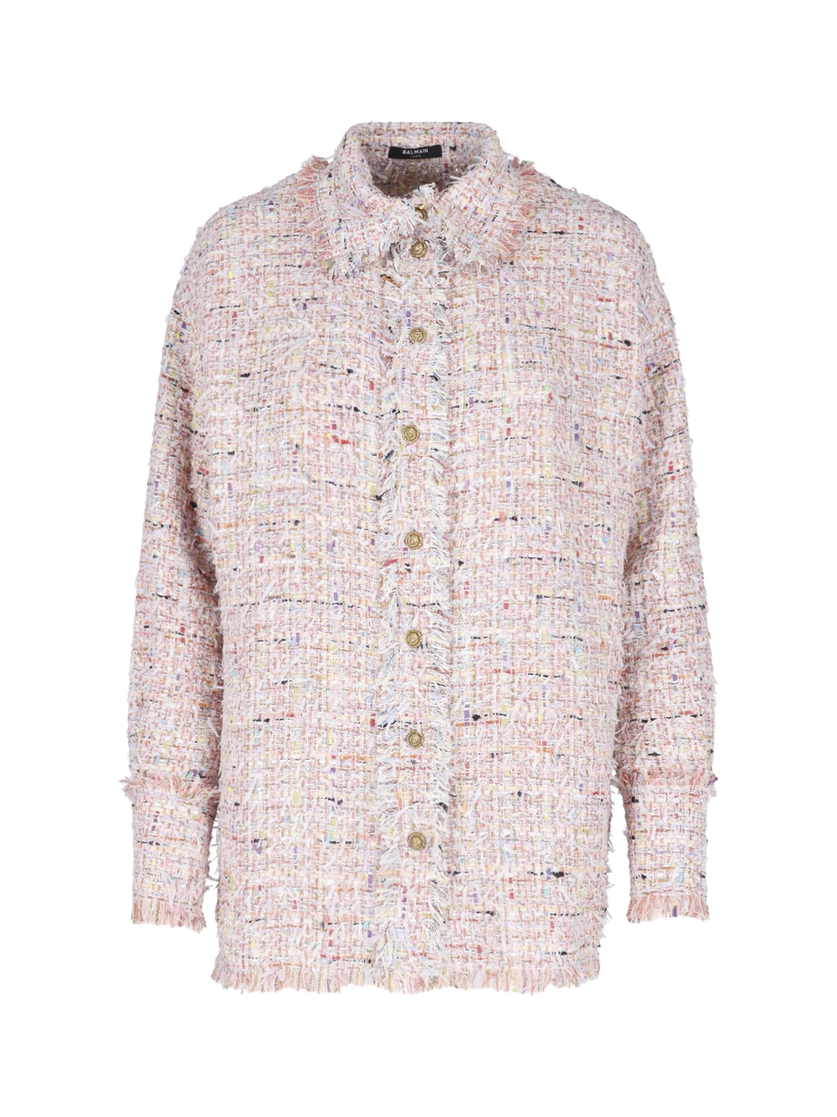 [Balmain] Shirts Long Sleeve FW26 HF1HD005XM17AAA