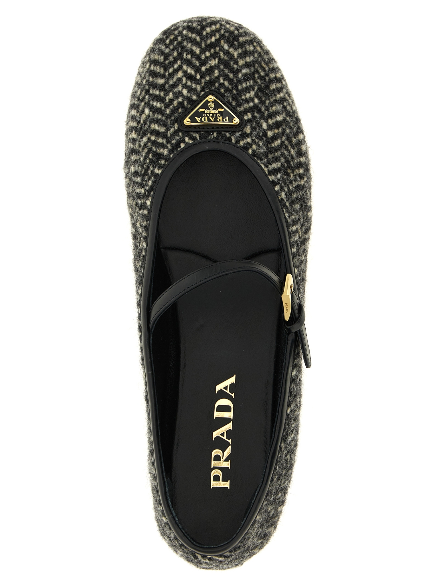 [Prada] Flat shoes FW26 1F689OF00517WTF0964