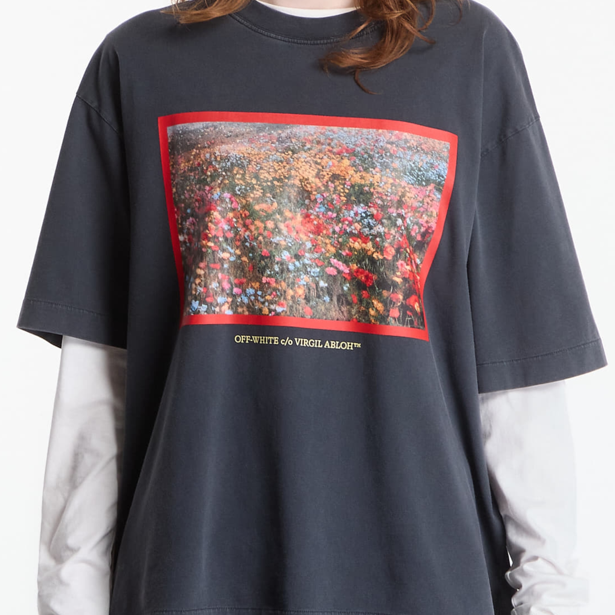 [Off White] T-shirts Short Sleeve FW26 2FA00436TW045