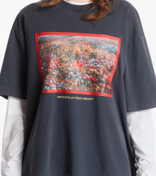 [Off White] T-shirts Short Sleeve FW26 2FA00436TW045