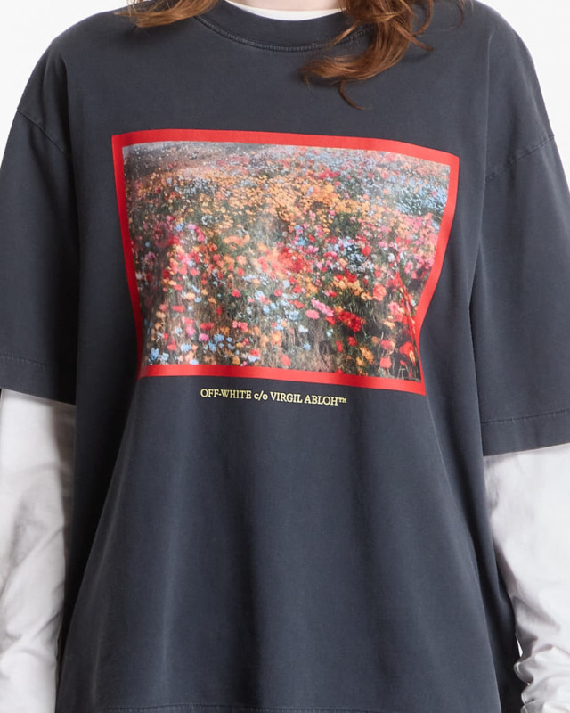 [Off White] T-shirts Short Sleeve FW26 2FA00436TW045