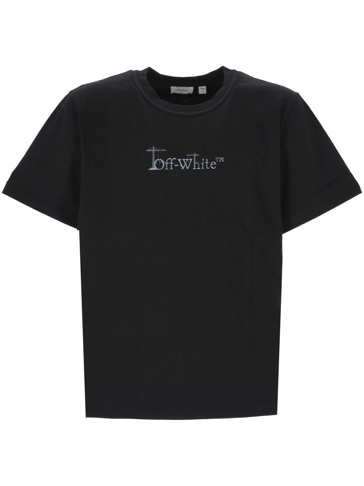 [Off White] T-shirts Short Sleeve FW26 44MAA16MF26J00D001001