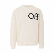 [Off White] Knitwear FW26 OMHE20QF26KNI001110