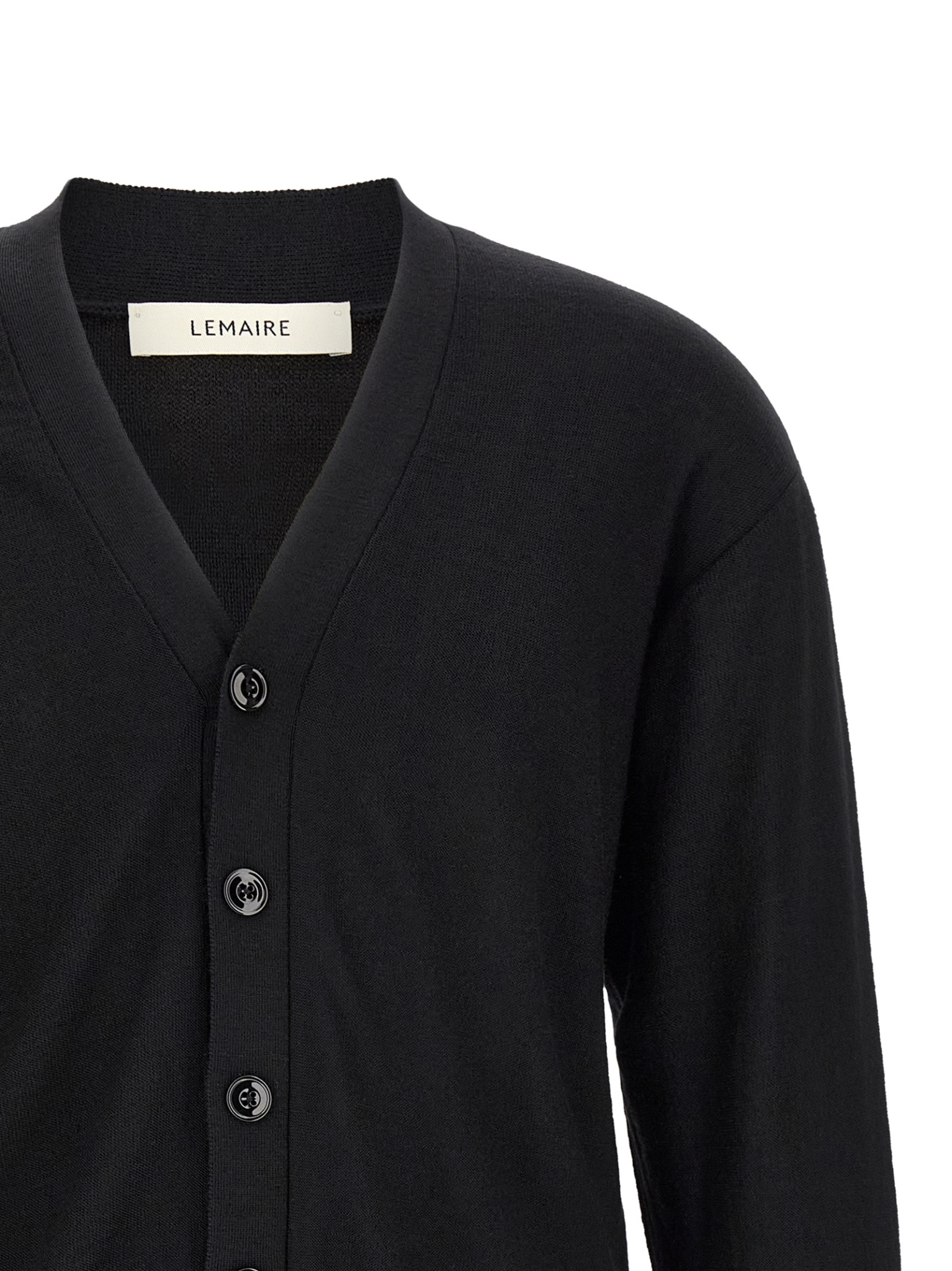 [LEMAIRE] Cardigan FW26 PO0052LK1063BK999