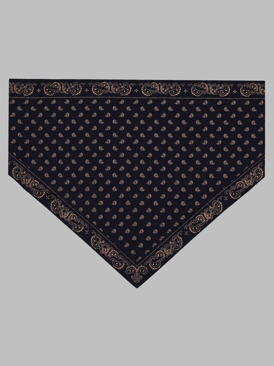 [GUEST IN RESIDENCE] Scarf FW26 A28334AF_NAVY/CAMEL