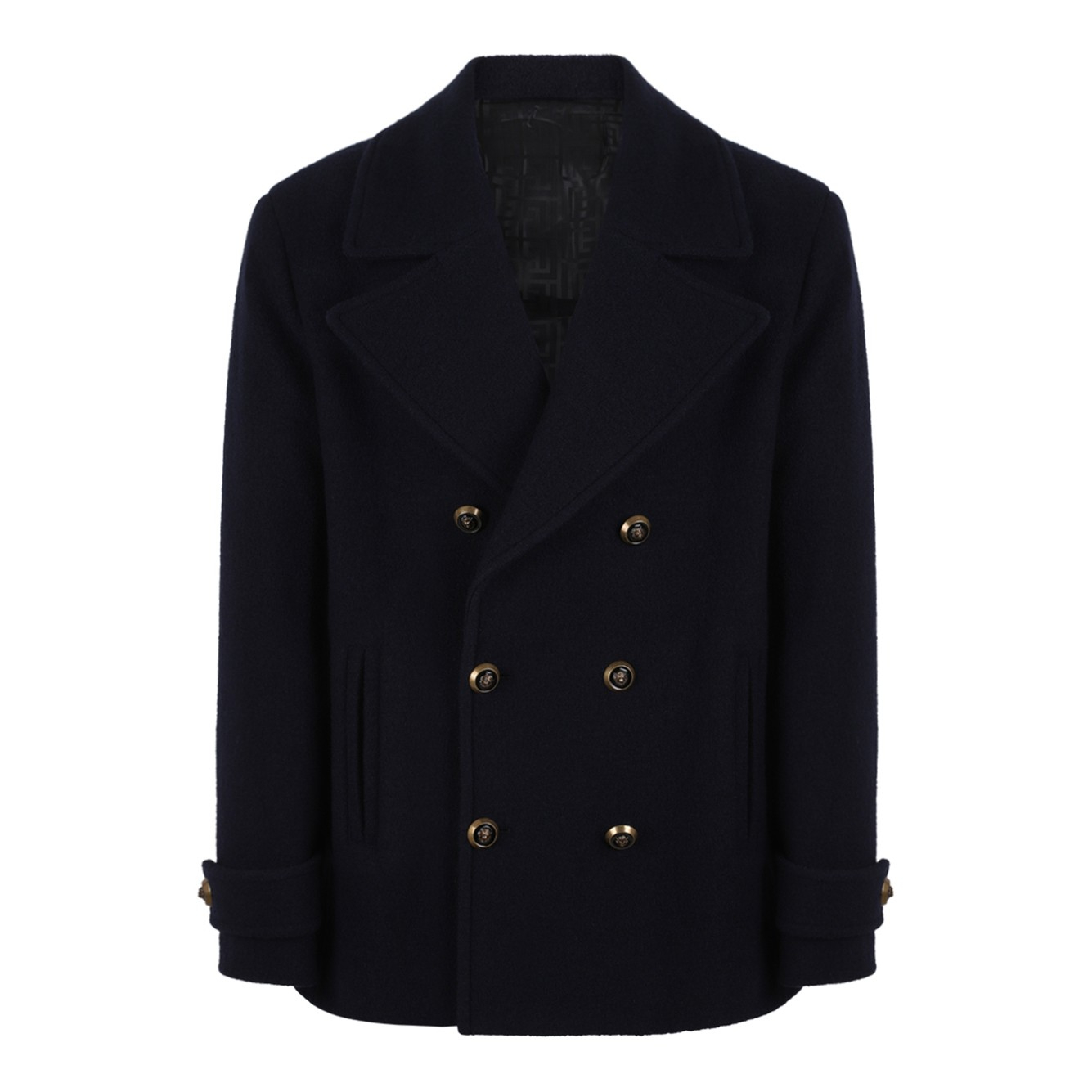 [Balmain] Coat FW26 HH1UA156WC70-6UC